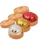Игрушка 10 см золотой Glitter Dumpling, Mystery Dumpling, Squishies Dumpling сквиши пельмень - изображение 2