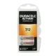 Батарейка Duracell PR41 (Type312) 1, 45 V (блістер по 6 шт) для слухових апаратів (59263) - зображення 1