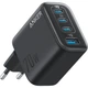 Мережевий зарядний пристрій Anker Charger 70W, 3xUSB-C, 1xUSB-A, Black (A121CG11) - зображення 1