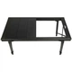 Стол раскладной Tribe Camp Table Alu T-EC-0005-black 86х42х44-68 см черный - изображение 3