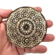 Набор подставок под чашку из дерева "Мандала (Mandala)" 5 шт 9.5 см - изображение 7