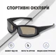 Очки спортивные Obaolay Polarization солнцезащитные с поляризацией и 4 комплекта линз, Черные - изображение 2