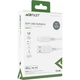 Дата кабель USB 2.0 AM to Lightning 1.2m 2.4A TPE C3-02 White Acefast - изображение 3