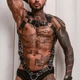 Портупея чоловіча 11161 One size колір чорний - зображення 3