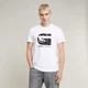 Футболка мужская G-Star Raw Chicago T-Shirt D25692-C336-110 белая - M - изображение 2