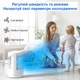 Портативний міні-кондиціонер Air Cooler Fun YP2306 White 1200 мл, USB Type-C, LED підсвітка, таймер - изображение 4