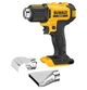 Акумуляторний будівельний фен DeWalt (18 В, 290/530°C) технічний термоповітродувка без АКБ та ЗП (27043) - зображення 1