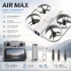 Квадрокоптер AIR MAX 4K GPS — дрон с камерой, пультом с экраном 4.5", Brushless моторами, FPV Wi-Fi, Optical Flow и дальностью до 1000 м. - изображение 1