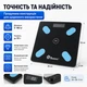 Підлогові скляні ваги DOMOTEC до 180 кг — смарт-ваги з аналізом складу тіла, 12 показників, Bluetooth - зображення 5