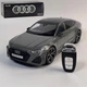 Коллекционная детализированная металлическая модель Audi RS 7 Sportback с пультом (фары, сигнал, стробоскоп) серая 1:18 - изображение 2