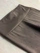 Лосины женские Clover 2962 с россыпью камней и широким поясом 2XL коричневые - изображение 3