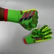 Перчатки вратарские Adidas Predator с защитой пальцев / Футбольные перчатки Адидас для детей с усиленной ладонью для футбола - изображение 5