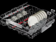 Посудомийна машина вбудована AEG - NG97IX50PK - зображення 5