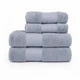 Полотенце махровое LoveYouHome хлопковое 50×80 см серо‑голубое (ly60202) - изображение 2