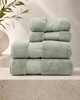 Полотенце махровое LoveYouHome хлопковое 50×80 см мятное (ly60201) - изображение 5