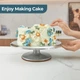 Обертова підставка для торта 30 см Ohuhu - зображення 5