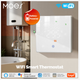 WiFi термостат MOES Tuya Smart Life WHT-S03, беспроводной, на батарейках, управление со смартфона, Alexa/Google Home, белый - изображение 2