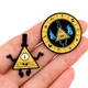 Набір металевих емальованих значків Гравіті Фолз (Gravity Falls), 2 шт - зображення 2