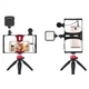 Комплект для влогинга Video Making Kit AY49X для смартфона с микрофоном и светом - изображение 6