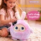 Интерактивная мягкая игрушка BB1882F-87 с ИИ и LED-глазами, розовая - изображение 7