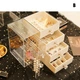Шкатулка для ювелірних прикрас AND XL-1831 Makeup Box • Органайзер для серйозок, колец, косметики - зображення 3