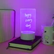 Ночник – планер з підсвіткою, LED-доска для записів, USB, білий - зображення 5