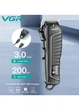 Машинка для стрижки VGR V-683 • аккумуляторный триммер с LED-дисплеем • черный - изображение 5