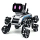 Робот-собака Stunt Robot Dog · Механическая собака на колесах с LED глазами и музыкой - изображение 1