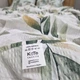 Постільна білизна KoTetextile з Турецької жатки полуторка 155-215 см 50-70 2шт білий з зеленим - зображення 5