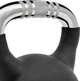 Гиря Adidas Kettlebell черный 4 кг - изображение 4
