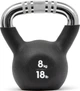Гиря Adidas Kettlebell чорний 8 кг - зображення 2