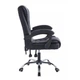Кресло офисное Bonro BN-6070 черное из экокожи до 150 кг (76-167-42400439) - изображение 5