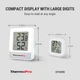 Термометр-гигрометр ThermoPro TP49W-3 цифровой с индикатором комфорта - изображение 2