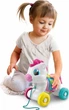  Іграшка-каталка Clementoni Baby Єдиноріг зі звуковими ефектами (000-17813) (8005125178131) - зображення 4