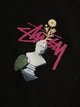 Футболка Stussy черная с принтом "Psychedelic" для уличного стиля и любителей искусства XS Чорна (2586888123f) - изображение 5