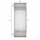 Шафа розпашна з антресоллю №1 Art In Head Light 800x2500x500 Дуб Евок прибережний (A1LT11100000000) - зображення 4
