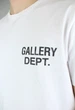 Футболка Белая футболка Gallery Dept. Souvenir с логотипом и принтом Hollywood унисекс хлопковая стильная XS Біла (2602611124) - изображение 4