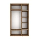 Шкаф распашной комбинированный с антресолью №12 Art in Head Light 1200х2600х500 Дуб Эвок прибрежный (A2LTK01210000000) - изображение 5