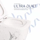 Унітаз підвісний Qtap Tern Ultra Quiet 520×345×325 мм, Marble, з сидінням Slim Duroplast / Soft-close / Quick Release - зображення 5