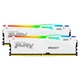 Модуль пам'яті для комп'ютера Kingston Fury (ex.HyperX) DDR5 32GB 5600 MHz Beast White RGB (KF556C36BWEA-32) - изображение 1