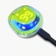 Наушники беспроводные TWS Ultrapods Pro ENC микрофон LED-дисплей RGB подсветка прозрачный кейс Type-C зелёные - изображение 2