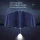 Зонт автоматический складной 10 спиц с LED фонариком, ветрозащитный, 3 сложения, UV защита, салатовый - изображение 7