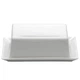 Масленка с крышкой Maxwell Williams WHITE BASICS KITCHEN, фарфоровая, 250 г - изображение 1
