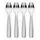 Набор вилок для устриц 14 см 4 предмета Colombina Fish Alessi - изображение 1