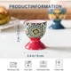 Набор чашек для яиц фарфоре 6 шт Henten Home - изображение 2