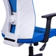 Кресло Barsky Mesh White/Blue BM-05 - изображение 8