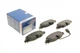 Комплект гальмівних колодок BOSCH 0 986 494 660 Audi A3, TT, Q3; Volkswagen Golf, Passat, Touran, Caddy, Tiguan, T-Roc; Seat Leon; Skoda Octavia, Superb, Karoq, Kodiaq 8V0698151D, 2K5698151A, 8V0698151S - изображение 1
