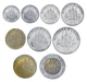Набір монет Сан-Марино набір із 9 монет 1984 UNC 1, 2, 5, 10, 20, 50, 100, 200, 500 лір - зображення 3