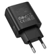 Мережевий зарядний пристрій BOROFONE BA97A Ilustre single-port PD30W charger with digital display (EU) Black - зображення 7