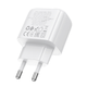 Мережевий зарядний пристрій BOROFONE BAS45A Potential PD30W+QC3.0 charger(EU) White - зображення 6